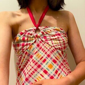 La vie en rose  AQUA BEACH COVERUP DRESS S
